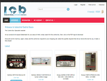 Tablet Screenshot of industrialcontrolboxes.co.uk